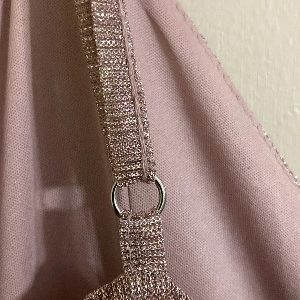 Forever 21 Tiered Babydoll Metallic Dress - Picture 9 of 13